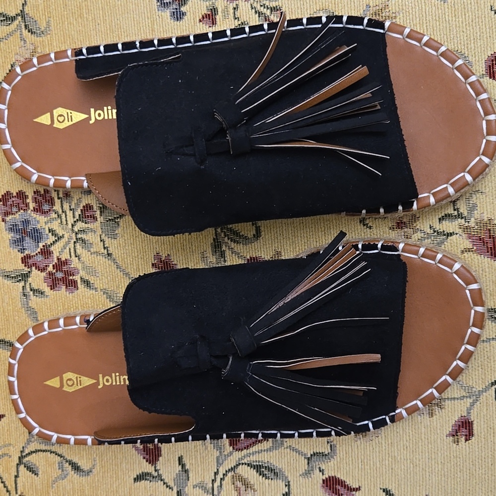 BRAND NEW Jolimall Black  Women's Sandals